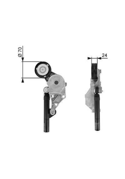 Alternatör Gergi Rulmanı Kütüklü Amortisörlü Golf4-bora-a3-toledo 1.9 Tdı Agr-alh-ahf 038903315c