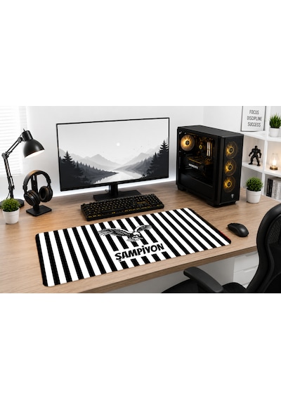 Karışık-1 40x90 Gaming Kaymaz Taban Oyuncu Ultra Pürüzsüz Mousepad 001