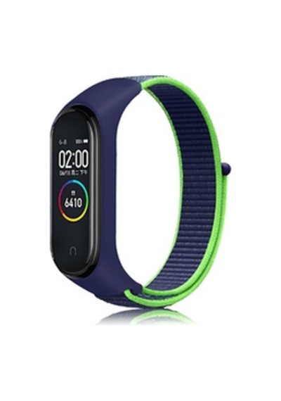 Xiaomi Mi Band 4 Uyumlu Krd-03 Hasır Kordon - Lacivert