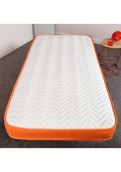 Sitehome Ölçü Seçenekli Full Ortopedik Sünger Yatak Turuncu 10 Cm