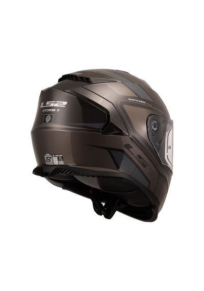 Ls2 Storm 2 Fıst Mat Siyah Kask Mat Siyah