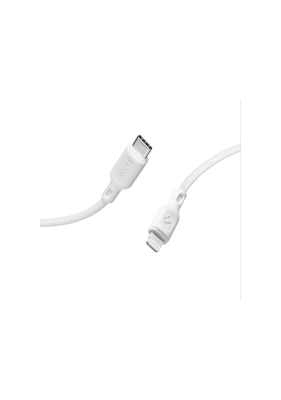 Spigen C10CL USB-C to Lightning Cable White (1m/Apple Uyumlu iOS MFI Certified) 000CA25416