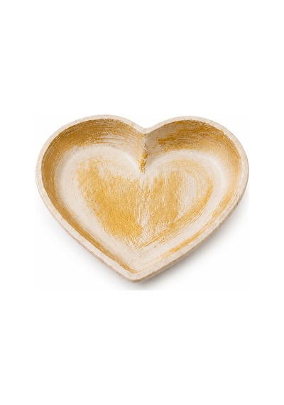 Aurea Heart Obje 23 23 Cm