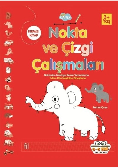 Nokta Ve Çizgi Çalışmaları Kırmızı Kitap