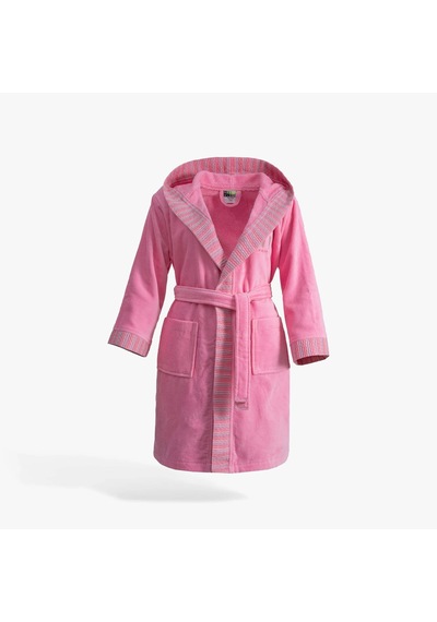 Relax Comfort Serisi Çocuk Bornoz Pembe, Oeko Tex Standard 100 Sertifikalı %100 Ege Pamuğu, Dokuma 340 Gsm Relax Comfort Serisi Çocuk Bornoz Pembe, Oeko Tex Standard 100 Sertifikalı %100 Ege Pamuğu, Dokuma 340 Gsm