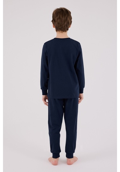 Rolypoly Erkek Çocuk Lacivert Pijama Takımı Rp3684-c-v2