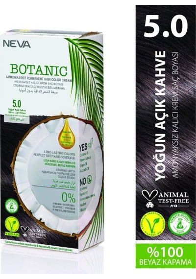 Botanıc Amonyaksız Kalıcı Krem Boya Seti 5.0