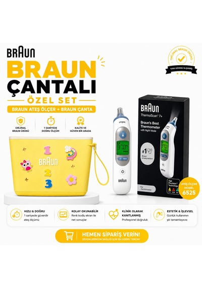 Braun 6525 + Çanta