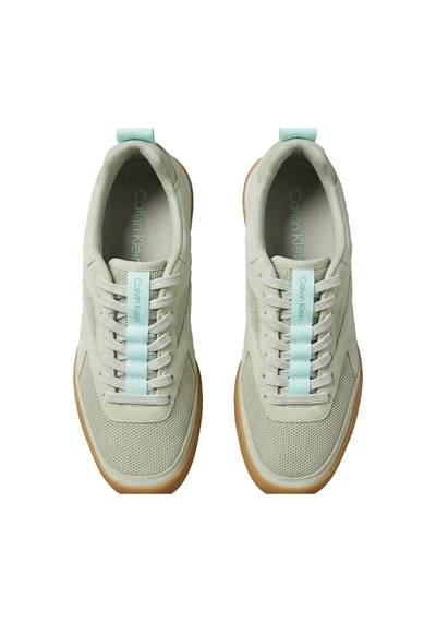 Calvin Klein Low Pro Runner Refl, 0lo Yeşil Kadın Spor Ayakkabı
