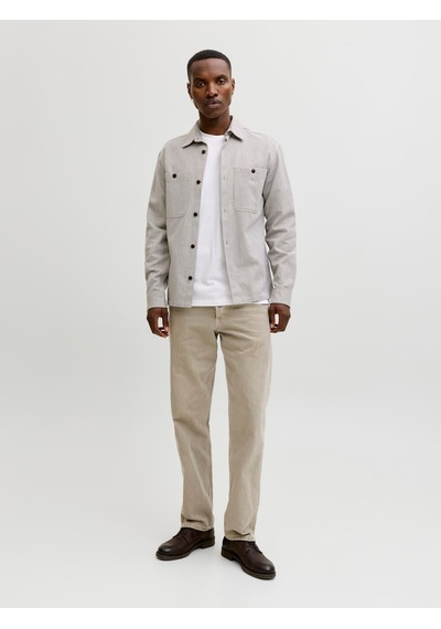 Jack & Jones Caleb Erkek Beyaz Tişört 12293019-bw