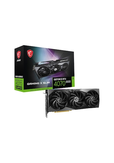 MSI NVIDIA GeForce RTX 4070 Super Gaming X Slim 12 GB GDDR6X 192 Bit Ekran Kartı
