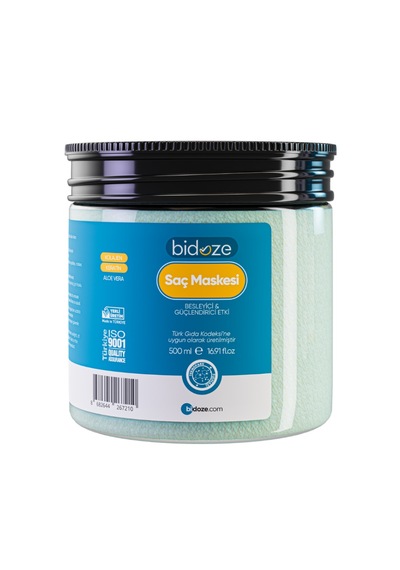 Bidoze Kolajen & Keratin Özlü Onarıcı Saç Maskesi 500 ML
