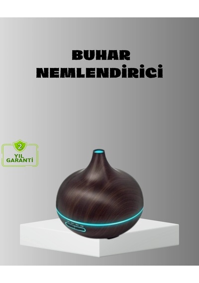 Ceylan Adam Aromaterapi Difüzörü 550 Ml Ultrasonik Nemlendirici Otomatik Kapanma Özellikli