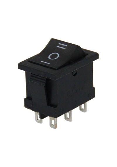 Mini Işıksız Anahtar 6p On-off-on 6p Ic-123-6 4434