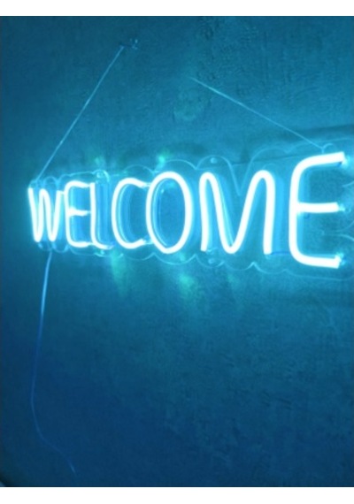 Welcome Neon Led Duvar Dekoru Aydınlatması Neon Led Tabela (535759854)