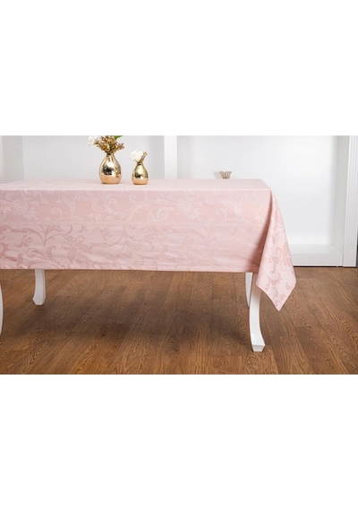Ipek Lüx Jakar Polycotton Kumaş Pudra Masa Örtüsü 160x220 Cm - 1073 Çok Renkli