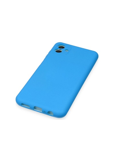 Ilkeshop Newface Samsung Galaxy Uyumlu A04e Kılıf Nano İçi Kadife Silikon - Mavi