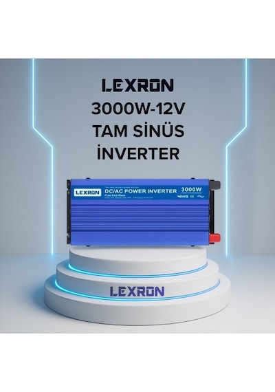 Lexron 3000w 12v 3000 Watt Tam Sinüs İnverter