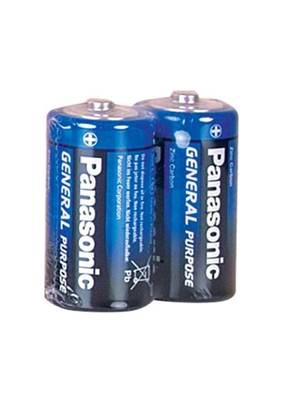 Panasonic Çinko Karbon Orta Boy Pil C R14be/2ps