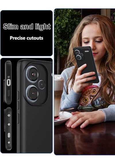 Xiaomi Redmi Note 13 Pro Plus 5g İle Uyumlu Kılıf Içi Kadife Lansman Tasarım Telefon Kılıfı Kapak