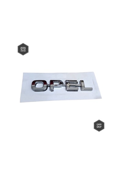 Opel Arka Bagaj Kapağı Opel Yazısı Krom Opel Vectra B, Astra G, Zafira A, Tigra A, Corsa B