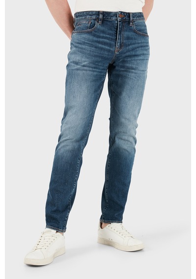 Armani Exchange Pamuklu Slim Fit Normal Bel Jeans Erkek Kot Pantolon Xm000070 Af25868 Mb002 Mavi Armani Exchange Pamuklu Slim Fit Normal Bel Jeans Erkek Kot Pantolon Xm000070 Af25868 Mb002 Mavi