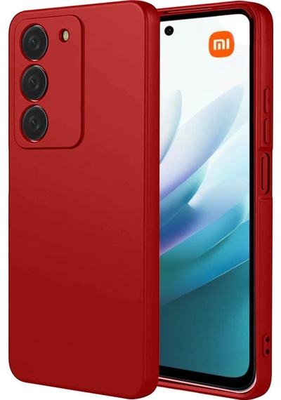 Xiaomi Redmi 15 4g Uyumlu First Silikon - Kırmızı