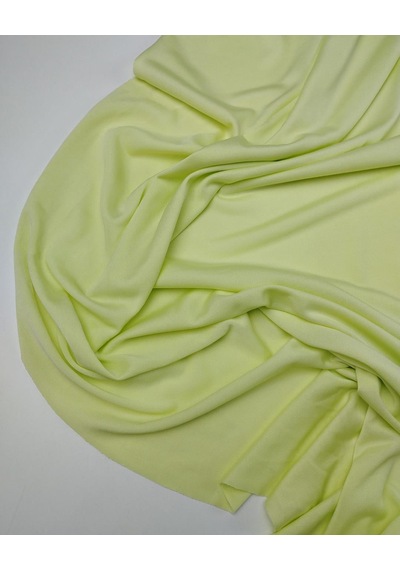 Uçuk Yeşil Renkte Jarse Kumaş En: 160cm-10821 Yeşil