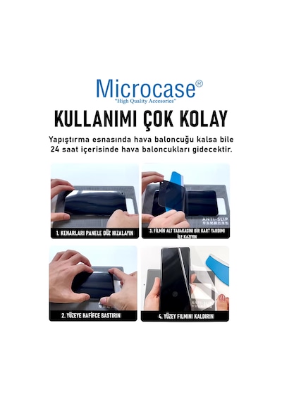 Tecno Pova Curve 2 İle Uyumlu Full Tpu Nano Ön Ekran Koruma Filmi - Ekm101