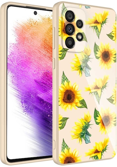 Galaxy Uyumlu A52 Kılıf Kamera Korumalı Desenli Sert Silikon Epoksi Kapak - No2 NO2 No2