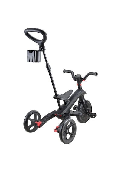 Globber Explorer 4in1 Katlanabilir Bisiklet - Siyah/gri