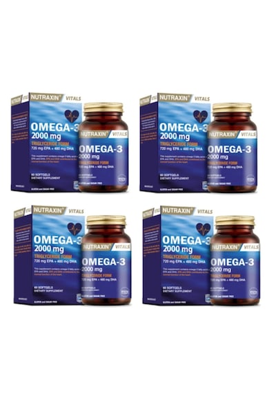 Nutraxin Omega-3 2000 Mg 60 Kapsül 4 Adet