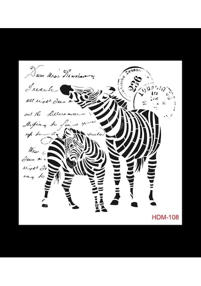 Hdm108 Cadence Home Dekor Stencil 25X25