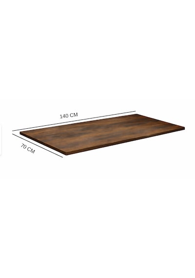 Modern Mdf Masa Tablası 70x140 Cm Dayanıklı, Şık Ve Çok Amaçlı Kullanım Ceviz
