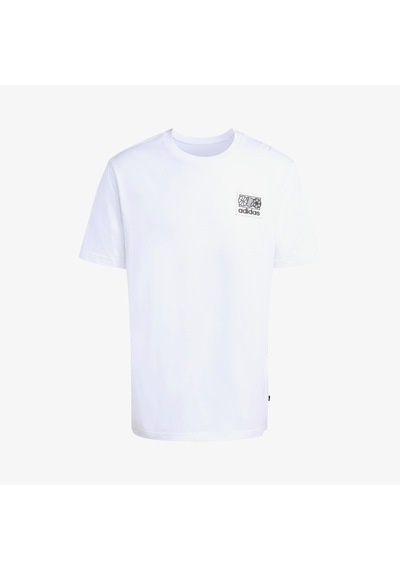 Adidas Memories Of Sport Patch Graphic Erkek Beyaz Antrenman T-shirt Kb2512