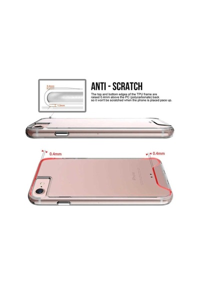 Apple Uyumlu iPhone Se 2022 Kılıf Zore Gard Silikon Renksiz