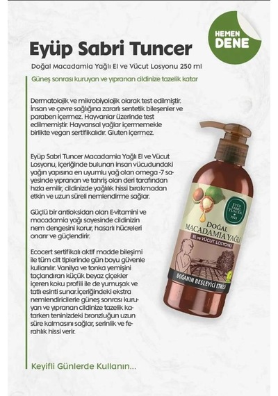 Kolonyalı Mendil Limon 50'li, 150'li Okyanus Ve Mandalina, Macadamia Losyon 250 Ml Rosie Tekli