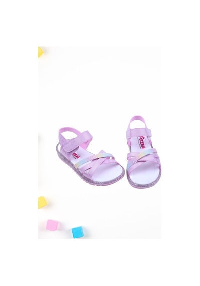 Papuç Sepeti Arzen-2880 Kız Çocuk Ortopedik Sandalet 001