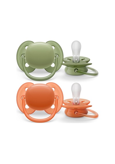 Philips Avent Ultra Soft Emzik 18+ Ay, 2'li Unisex, Scf093/01 Çok Renkli