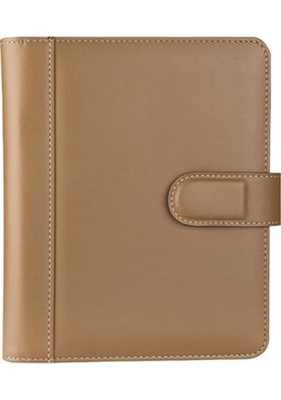 Organizer Ajanda Tarihsiz Çizgili 4 Halkalı 19.5x23 CM - Vizon