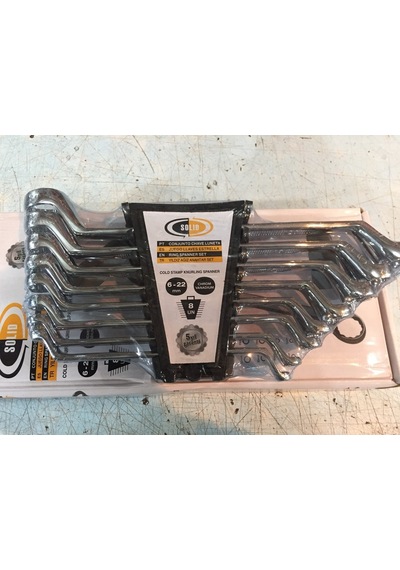 Solid Yıldız Anahtar Takımı 8 Parça 06-22Mm Prof Cr-V Çelik N11.6259