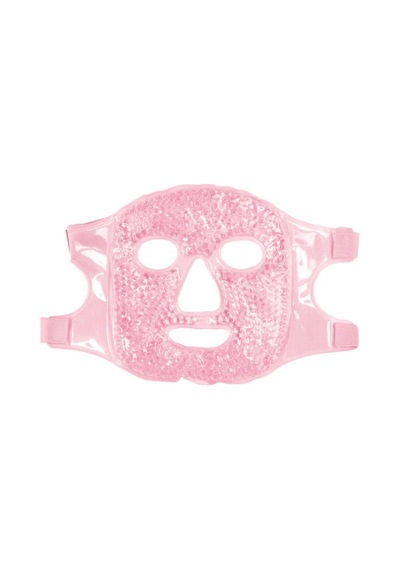 Terapi Jel Yüz Maskesi Soğuk Ve Sıcak Boncuklu Ayarlanabilir Maske Pembe Lisinya Çok Renkli