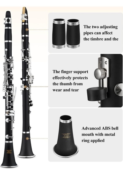 Eastar Ecl-300 Black Ebonite Si Bemol Klarnet