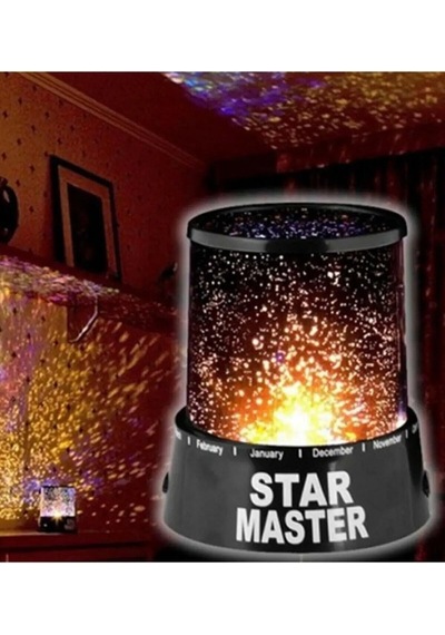 Star Master Yıldız Yansıtmalı Gece Lambası Projeksiyon Bebek Odası Lamba - Chstka14869 Diğer