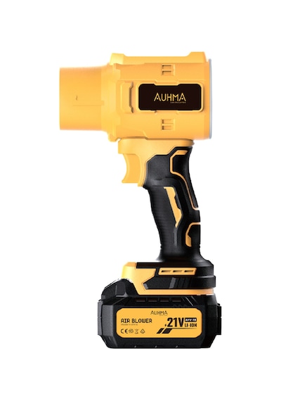 Ahv-18 Şarjlı Turbo Fan Hava Üfleyici Sarı - 21v Kömürsüz Motor Brushless - 32.000 Rpm Oto K