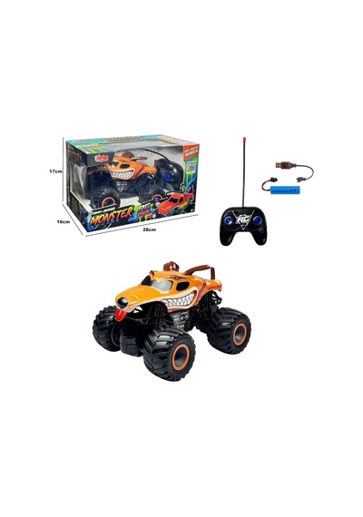 Vardem Oyuncak Jy-1003-04-07-08 Uzaktan Kumandalı Şarjlı Monster Jeep