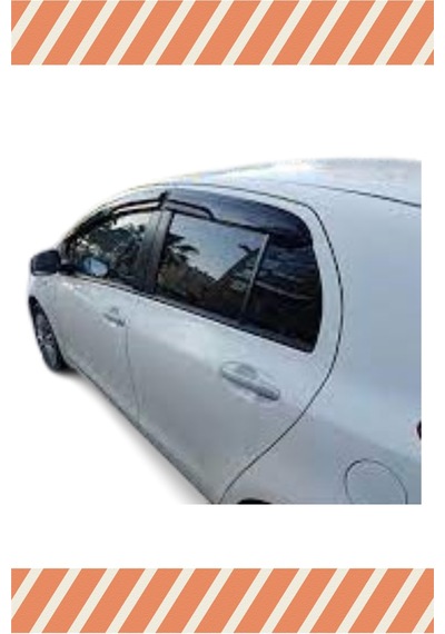 Toyota Uyumlu Yaris 2005 -2012 Modellerine Özel 4'Lü Mügen Tip Cam Rüzga