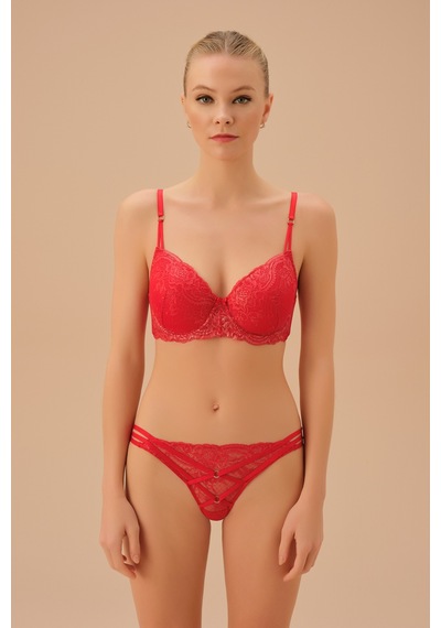 Suwen Adore Slip Külot St4390601082 Kırmızı