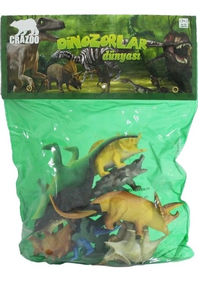 Mey İthalat Dinozorlar Dünyası Poşetli