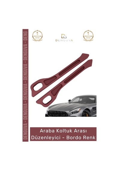 Araçorganizer Araç İçi Organizer İkili Set Premium Deri Araba Yan Cep Koltuk Arası Düzenleyici Bord